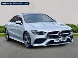 Silver Used 2021 Mercedes CLA180 AMG Line Premium Plus Sedan | £23,699 (Fair price)