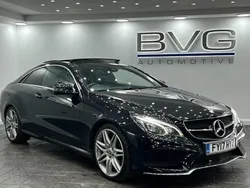 Black Used 2017 Mercedes E220 AMG line Coupe | £10,444 (Super price)