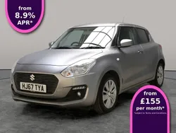 Silver Used 2017 Suzuki Swift SZ-T Hatchback | £9,700 (Fair price)