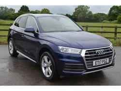 Blue Used 2017 Audi Q5 Sport SUV | £16,989 (Fair price)
