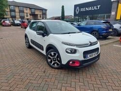 White Used 2018 Citroën C3 PureTech Hatchback | £9,499 (Fair price)