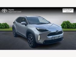 Silver Used 2023 Toyota Yaris Hybrid Design Hatchback | £22,259 (Expensive)