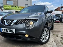 Grey Used 2016 Nissan Juke N-Connecta SUV | £8,250 (Fair price)