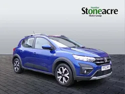 Blue Used 2022 Dacia Sandero Prestige Hatchback | £12,995 (Fair price)