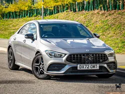 Grey Used 2022 Mercedes CLA180 AMG Line Premium Sedan | £22,200 (Fair price)