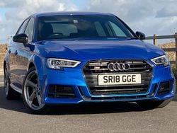 Ara blue Used 2018 Audi S3 Black Edition Hatchback | £24,490 (Fair price)