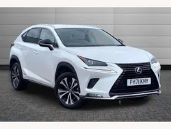 White Used 2021 Lexus NX350h SUV | £29,599 (Super price)