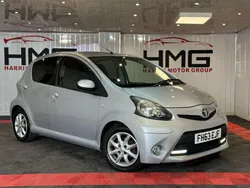 Silver Used 2014 Toyota Aygo Hatchback | £2,195 (Good price)