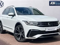 White Used 2023 VW Tiguan R-line SUV | £29,490 (Fair price)