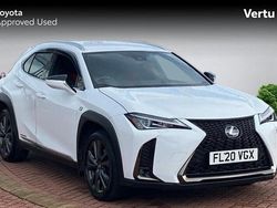 White Used 2020 Lexus UX 250h Sport Line SUV | £19,103 (Fair price)