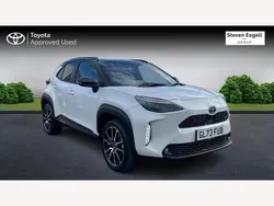 White/black Used 2024 Toyota Yaris Hybrid Sport Hatchback | £24,995