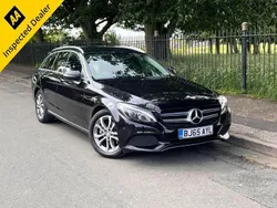 Black Used 2015 Mercedes C220 Estate | £9,995 (Good price)
