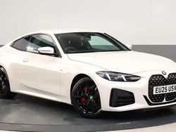 White Used 2025 BMW 420 M Sport Coupe | £40,000 (Good price)