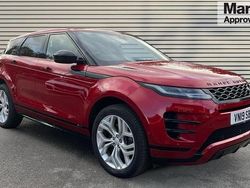 Red Used 2019 Land Rover Range Rover evoque SE Dynamic SUV | £18,983 (Good price)