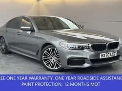 Blue Used 2020 BMW 520 M Sport Sedan | £21,499 (Good price)