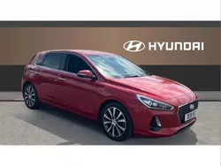 Red Used 2018 Hyundai i30 Premium Hatchback | £10,139 (Fair price)