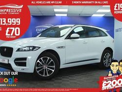 White Used 2018 Jaguar F-Pace R-Sport SUV | £13,999 (A bit pricey)