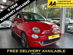 Red Used 2024 Fiat 500 S Hatchback | £14,795 (Expensive)