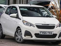 White Used 2016 Peugeot 108 Active Hatchback | £5,791 (Fair price)