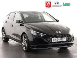 Black Used 2024 Hyundai i20 Premium Hatchback | £18,499 (A bit pricey)
