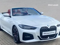 White Used 2021 BMW 420 M Sport Cabriolet | £33,999 (Expensive)
