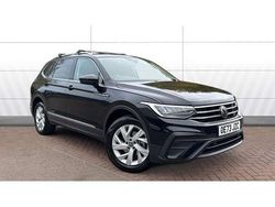 Black Used 2023 VW Tiguan Allspace Life SUV | £23,931 (Fair price)