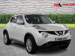 White Used 2016 Nissan Juke N-Connecta SUV | £4,700 (Good price)