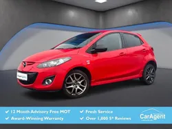 Red Used 2013 Mazda 2 Hatchback | £4,495 (Fair price)