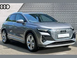 Grey Used 2024 Audi Q4 e-tron S-Line SUV | £36,289 (Good price)