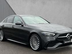 Graphite grey metallic Used 2022 Mercedes C200 Premium Sedan | £33,250 (Expensive)