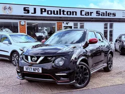 Black Used 2017 Nissan Juke Nismo RS SUV | £9,490 (Expensive)