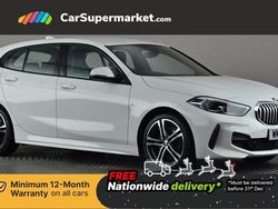 White Used 2021 BMW 118 M Sport Hatchback | £18,676 (Fair price)