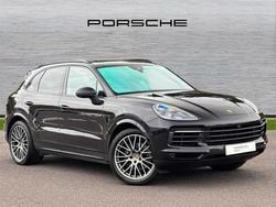 Black Used 2022 Porsche Cayenne Platinum Edition SUV | £60,990 (A bit pricey)