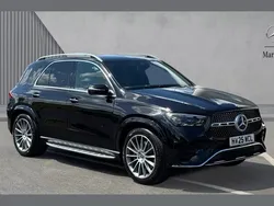 Black Used 2025 Mercedes GLE300 AMG line SUV | £66,480