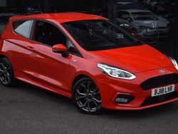 Red Used 2018 Ford Fiesta ST-Line Hatchback | £8,990 (Fair price)