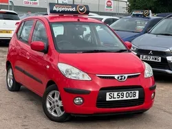 Red Used 2009 Hyundai i10 Comfort Hatchback | £4,275 (Fair price)
