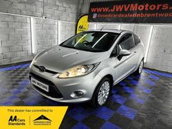 Silver Used 2009 Ford Fiesta Titanium Hatchback | £3,895 (A bit pricey)