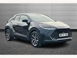 Eclipse black / black Used 2024 Toyota C-HR Design SUV | £30,650 (Expensive)