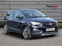 Blue Used 2019 Vauxhall Crossland X Elite SUV | £8,395 (Fair price)