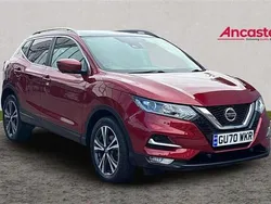 Red Used 2020 Nissan Qashqai N-Connecta SUV | £16,475 (Good price)