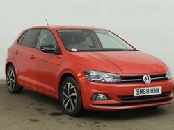 Red Used 2018 VW Polo Beats Hatchback | £9,485 (Fair price)