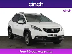 White Used 2019 Peugeot 2008 Signature Sky SUV | £7,349 (Good price)