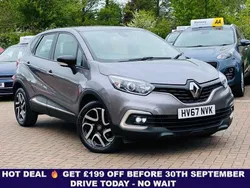 Grey Used 2018 Renault Captur Dynamique SUV | £7,600 (Good price)