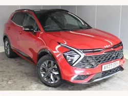 Red Used 2023 Kia Sportage GT-Line S SUV | £27,795 (Good price)