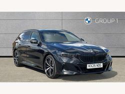 Black Used 2025 BMW 520 M Sport Estate | £46,395 (Fair price)