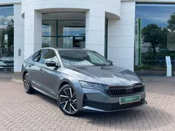 Graphite grey New 2025 Skoda Octavia SportLine Hatchback | £32,990 (Expensive)