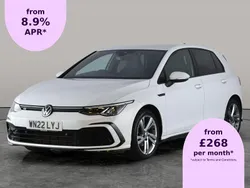 White Used 2022 VW Golf VIII R-line Hatchback | £19,030 (Fair price)