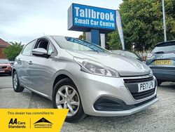 Silver Used 2017 Peugeot 208 Active Hatchback | £5,250 (Fair price)
