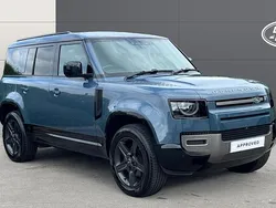 Blue Used 2024 Land Rover Defender SE Dynamic SUV | £64,429 (A bit pricey)