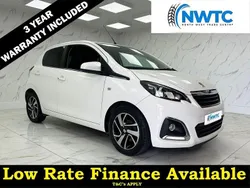 White Used 2015 Peugeot 108 Allure Hatchback | £5,895 (Fair price)
